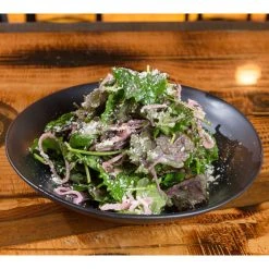 10 Strawberry Street RPPLE-BLKPSTA Matte Wave 9 3/4" Black Pasta Stoneware Plate - 18/Case -Acopa Sales 1278051