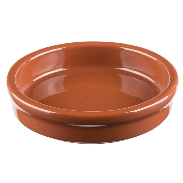 Syracuse China 922229901 Terracotta 6 Oz. Cazuela Bowl - 24/Case 2 Syracuse China 922229901 Terracotta 6 Oz. Cazuela Bowl - 24/Case - Image 2