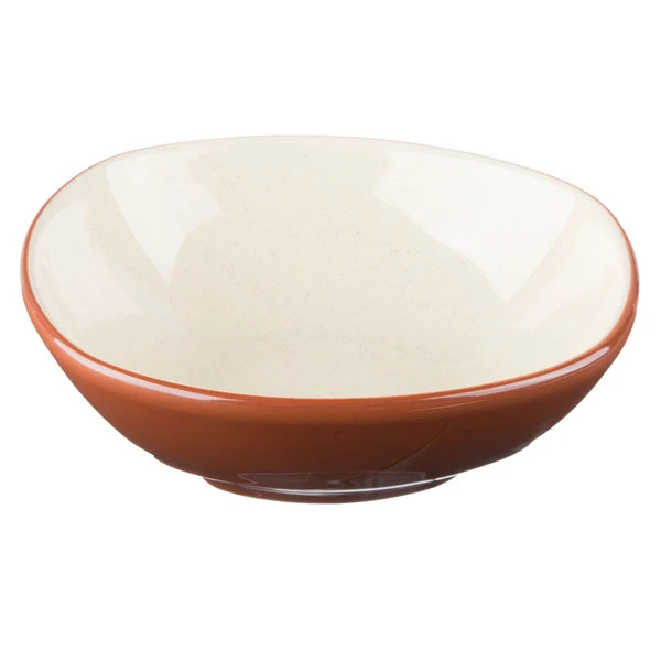 Syracuse China 922222355 Terracotta 4 Oz. Pine Tan Bowl - 36/Case 2 Syracuse China 922222355 Terracotta 4 Oz. Pine Tan Bowl - 36/Case - Image 2
