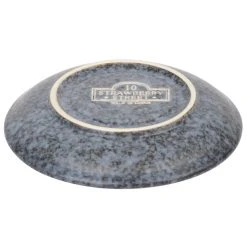 10 Strawberry Street BISEKI-9S Biseki 6" Blue Stoneware Saucer - 36/Case -Acopa Sales 1342506