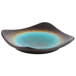 World Tableware BF-6 Hakone 6 1/4" Square Stoneware Plate With Round Detailing - 36/Case 9 World Tableware BF-6 Hakone 6 1/4" Square Stoneware Plate With Round Detailing - 36/Case -Acopa Sales 1350399
