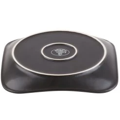 World Tableware BF-8 Hakone 9" Square Stoneware Plate With Square Detailing - 12/Case -Acopa Sales 1350434