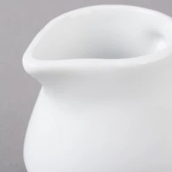 Acopa 3.5 Oz. Bright White Porcelain Creamer - 12/Pack 7 Acopa 3.5 Oz. Bright White Porcelain Creamer - 12/Pack -Acopa Sales 1410070
