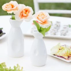 Acopa 6 Oz. Bright White Sake Bottle - 48/Case -Acopa Sales 1428200