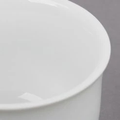 Acopa 2 Oz. Bright White Sake Cup - 48/Case -Acopa Sales 1428235