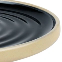 Chef & Sommelier FK844 Geode 8 1/2" Black Stackable Salad / Dessert Plate By Arc Cardinal - 12/Case 9 Chef & Sommelier FK844 Geode 8 1/2" Black Stackable Salad / Dessert Plate By Arc Cardinal - 12/Case -Acopa Sales 1481969