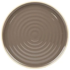 Alternative view of Chef & Sommelier FK943 Geode 10 3/4" Gray Stackable Dinner Plate By Arc Cardinal - 12/Case