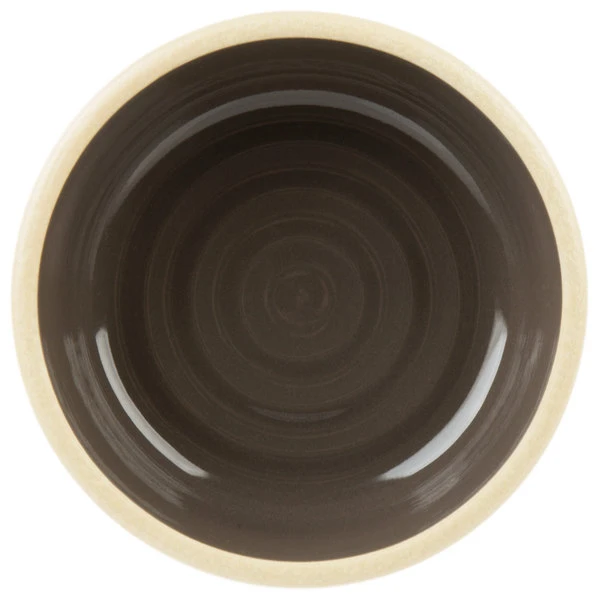 Chef & Sommelier FK989 Geode 12 Oz. Gray Stackable Bowl By Arc Cardinal - 24/Case 3 Chef & Sommelier FK989 Geode 12 Oz. Gray Stackable Bowl By Arc Cardinal - 24/Case - Image 3