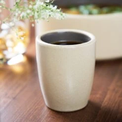 Chef & Sommelier FK990 Geode 4 Oz. Gray Stoneware Espresso / Sauce Cup By Arc Cardinal - 24/Case