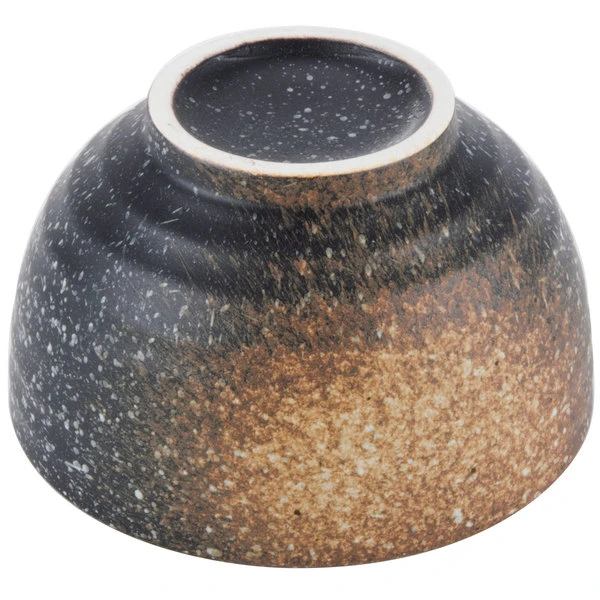 10 Strawberry Street NAG-5BWL Whittier Nagoya 16 Oz. Stoneware Rice Bowl - 24/Case 3 10 Strawberry Street NAG-5BWL Whittier Nagoya 16 Oz. Stoneware Rice Bowl - 24/Case - Image 3