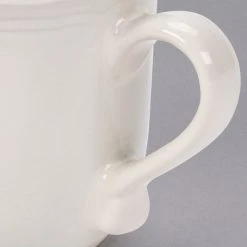 10 Strawberry Street OXFRD-CRM-28 Oxford 16 Oz. Brown Rim Cream Stoneware Mug - 24/Case 11 10 Strawberry Street OXFRD-CRM-28 Oxford 16 Oz. Brown Rim Cream Stoneware Mug - 24/Case -Acopa Sales 1511457