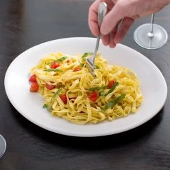 Acopa 13" X 10" Bright White Oval Coupe Stoneware Platter - 12/Case -Acopa Sales 1570871