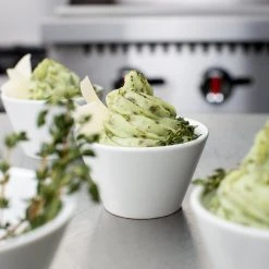 Acopa 8 Oz. Bright White Tapered Porcelain Bouillon - 12/Case -Acopa Sales 1603871