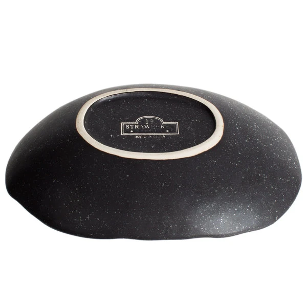 10 Strawberry Street NAG-9OVLBWL Whittier Nagoya 16 Oz. Oval Stoneware Bowl - 24/Case 3 10 Strawberry Street NAG-9OVLBWL Whittier Nagoya 16 Oz. Oval Stoneware Bowl - 24/Case - Image 3