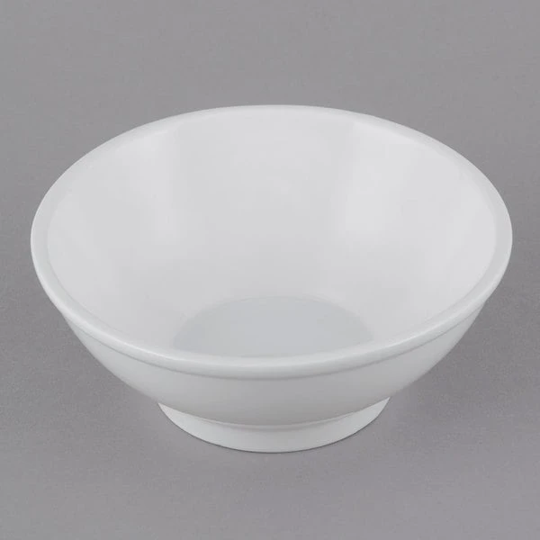 Acopa 25 Oz. Bright White Porcelain Menudo / Pasta / Salad Bowl - 12/Case 2 Acopa 25 Oz. Bright White Porcelain Menudo / Pasta / Salad Bowl - 12/Case - Image 2