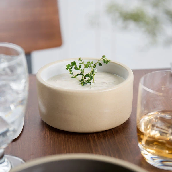 Chef & Sommelier FK789 Geode 12 Oz. White Stackable Bowl By Arc Cardinal - 24/Case 1 Chef & Sommelier FK789 Geode 12 Oz. White Stackable Bowl By Arc Cardinal - 24/Case