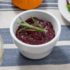 Acopa 7.25 Oz. Bright White Rolled Edge Stoneware Bouillon Cup - 36/Case