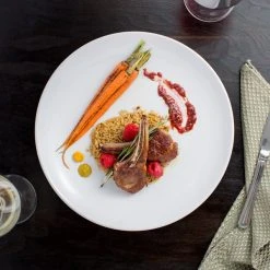 Acopa 11 1/4" Round Bright White Coupe Stoneware Plate - 4/Pack 6 Acopa 11 1/4" Round Bright White Coupe Stoneware Plate - 4/Pack -Acopa Sales 1765188