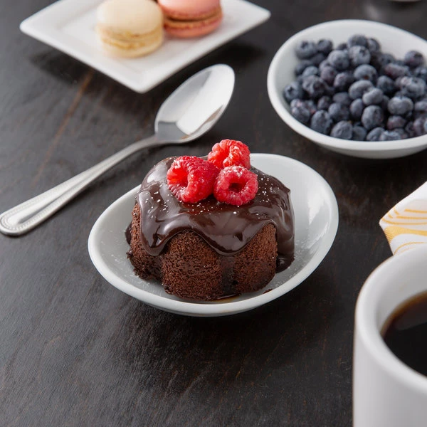 Acopa 4 Oz. Bright White Oval Porcelain Coupe Bowl - 36/Case 1 Acopa 4 Oz. Bright White Oval Porcelain Coupe Bowl - 36/Case