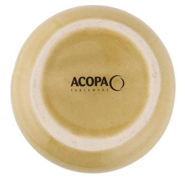 Acopa 12 Oz. Brown And Ivory Stoneware Onion Soup Crock / Bowl - 24/Case 3 Acopa 12 Oz. Brown And Ivory Stoneware Onion Soup Crock / Bowl - 24/Case - Image 3