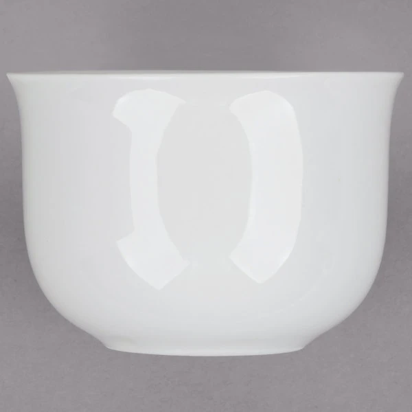 Acopa 2 Oz. Bright White Sake Cup - 12/Pack 2 Acopa 2 Oz. Bright White Sake Cup - 12/Pack - Image 2