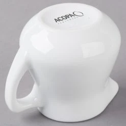 Acopa 3.5 Oz. Bright White Porcelain Creamer - 12/Pack 6 Acopa 3.5 Oz. Bright White Porcelain Creamer - 12/Pack -Acopa Sales 1781609