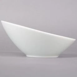 Acopa 13 Oz. Bright White Slanted Porcelain Bowl - 24/Case 7 Acopa 13 Oz. Bright White Slanted Porcelain Bowl - 24/Case -Acopa Sales 1781954
