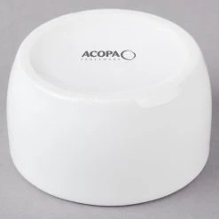 Acopa 2 Oz. Bright White Smooth Porcelain Ramekin - 48/Case -Acopa Sales 1782676