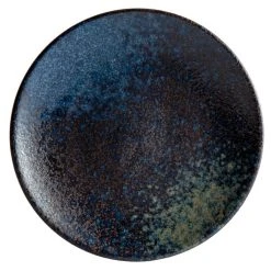 Playground Dinnerware Playground 701122391000351 Sea 9 1/8" Round Coupe Stoneware Plate - 6/Case