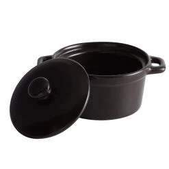 Acopa Keystone 8 Oz. Caldera Stoneware Mini Casserole Dish With Lid - 24/Case -Acopa Sales 1835296