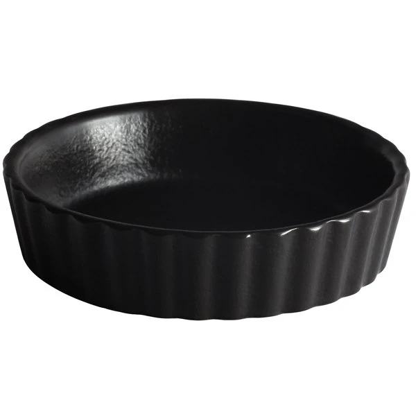 Acopa Keystone 6 Oz. Caldera Stoneware Souffle / Creme Brulee Dish - 48/Case 2 Acopa Keystone 6 Oz. Caldera Stoneware Souffle / Creme Brulee Dish - 48/Case - Image 2