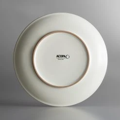 Acopa 9" Round Ivory (American White) Coupe Stoneware Plate - 24/Case 7 Acopa 9" Round Ivory (American White) Coupe Stoneware Plate - 24/Case -Acopa Sales 1892123