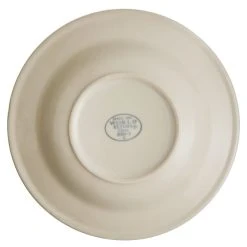 Alternative view of World Tableware DSD-3 Desert Sand 12 Oz. Brown Speckle Ivory (American White) Narrow Rim Stoneware Soup Bowl With Brown Bands - 24/Case