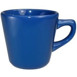 International Tableware CA-1-LB Cancun 7 Oz. Light Blue Stoneware Tall Cup - 36/Case