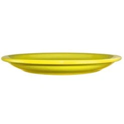 Alternative view of International Tableware CAN-6-Y Cancun 6 1/2" Yellow Stoneware Rolled Edge Narrow Rim Plate - 36/Case