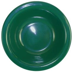 Alternative view of International Tableware CA-10-G Cancun 13 Oz. Green Stoneware Grapefruit Bowl - 36/Case