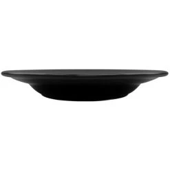 International Tableware CA-120-B Cancun 18 Oz. Black Stoneware Pasta Bowl - 12/Case