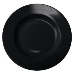 Alternative view of International Tableware CA-120-B Cancun 18 Oz. Black Stoneware Pasta Bowl - 12/Case