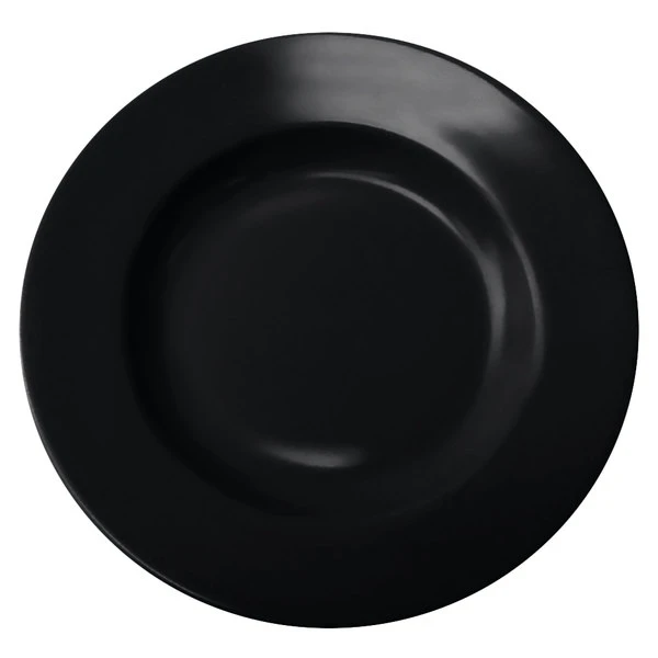 International Tableware CA-120-B Cancun 18 Oz. Black Stoneware Pasta Bowl - 12/Case 2 International Tableware CA-120-B Cancun 18 Oz. Black Stoneware Pasta Bowl - 12/Case - Image 2
