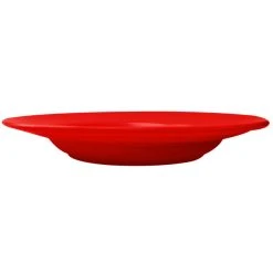 International Tableware CA-120-CR Cancun 18 Oz. Crimson Red Stoneware Pasta Bowl - 12/Case
