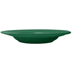 International Tableware CA-120-G Cancun 18 Oz. Green Stoneware Pasta Bowl - 12/Case