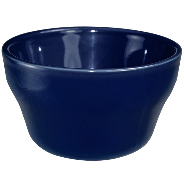 International Tableware CA-4-CB Cancun 7.25 Oz. Cobalt Blue Stoneware Bouillon - 36/Case 1 International Tableware CA-4-CB Cancun 7.25 Oz. Cobalt Blue Stoneware Bouillon - 36/Case