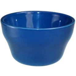 International Tableware CA-4-LB Cancun 7.25 Oz. Light Blue Stoneware Bouillon - 36/Case