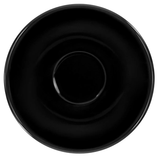 International Tableware CA-36-B Cancun 5 1/8" Black Stoneware A.D. Saucer - 36/Case 1 International Tableware CA-36-B Cancun 5 1/8" Black Stoneware A.D. Saucer - 36/Case