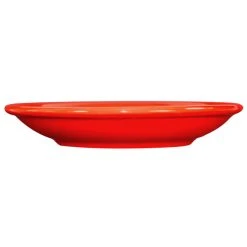 Alternative view of International Tableware CA-36-CR Cancun 5 1/8" Crimson Red Stoneware A.D. Saucer - 36/Case