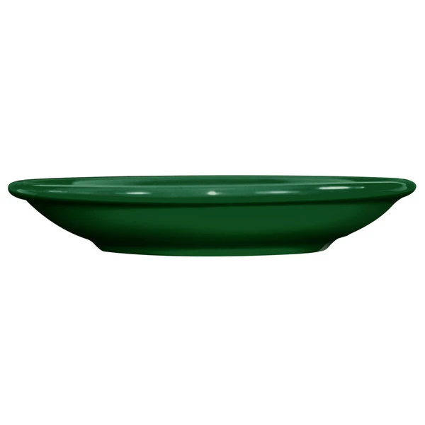 International Tableware CA-36-G Cancun 5 1/8" Green Stoneware A.D. Saucer - 36/Case 2 International Tableware CA-36-G Cancun 5 1/8" Green Stoneware A.D. Saucer - 36/Case - Image 2