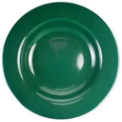 Alternative view of International Tableware CA-3-G Cancun 10 Oz. Green Stoneware Deep Rim Soup Bowl - 24/Case