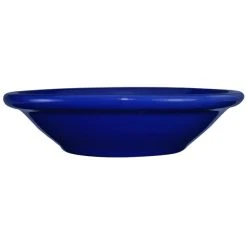 International Tableware CAN-11-CB Cancun 5 Oz. Cobalt Blue Stoneware Fruit Bowl - 36/Case