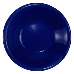 Alternative view of International Tableware CAN-11-CB Cancun 5 Oz. Cobalt Blue Stoneware Fruit Bowl - 36/Case