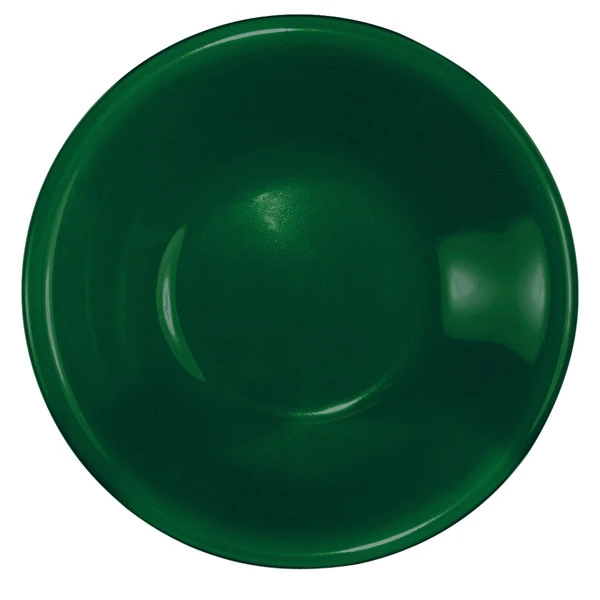 International Tableware CAN-11-G Cancun 5 Oz. Green Stoneware Fruit Bowl - 36/Case 2 International Tableware CAN-11-G Cancun 5 Oz. Green Stoneware Fruit Bowl - 36/Case - Image 2